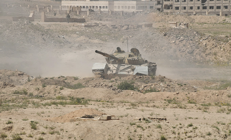Сирийская армия отбила атаку ИГИЛ на трассу Пальмира - Дейр-эз-Зор