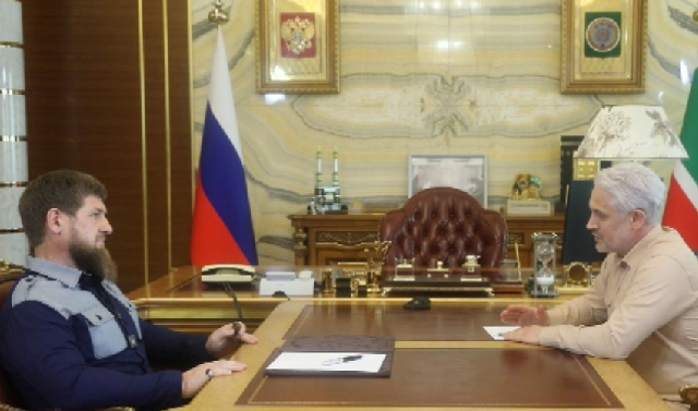 Рамзан Кадыров обсудил с Муслимом Хучиевым итоги участия в ПМЭФ – 2019
