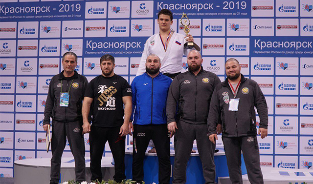 Воспитанник спортивного клуба «Эдельвейс» завоевал золото на Первенстве России по дзюдо