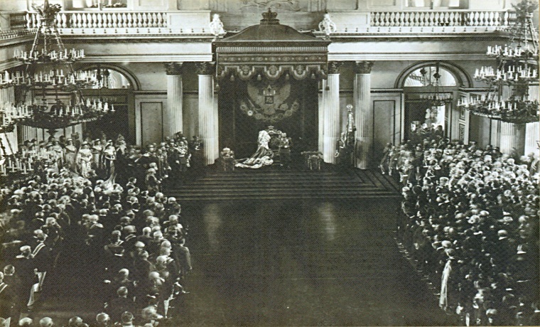 27 апреля 1906 год - Первое заседание Государственной думы в Таврическом дворце