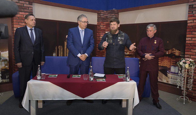  Рамзан Кадыров и Олег Добродеев дали старт цифровому вещанию ГТРК «Вайнах»