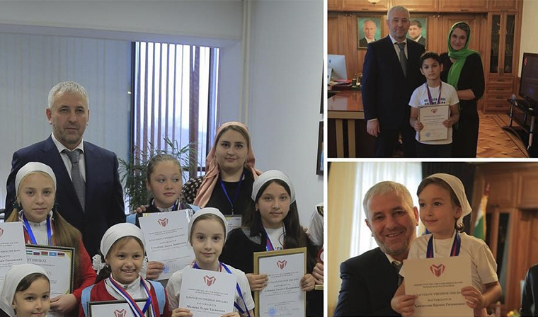 Представители Международной школы по ментальной арифметике «ISMA» посетили Чечню
