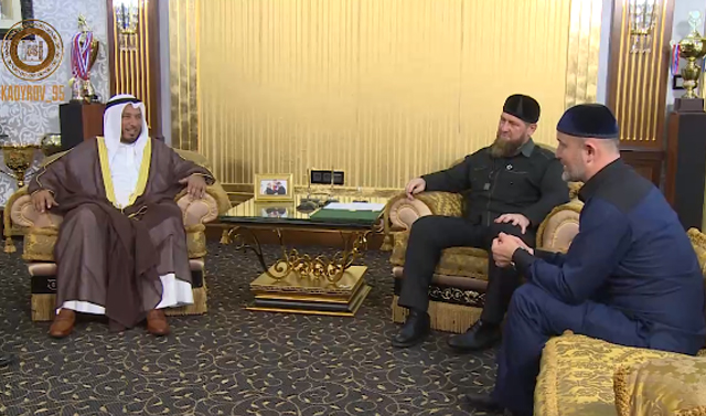 Рамзан Кадыров встретился с делегацией из Кувейта