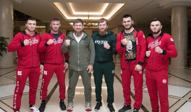 Рамзан Кадыров встретился с представителями РСК «Ахмат»