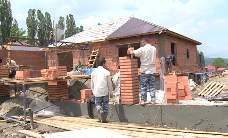В Веденском районе продолжается строительство нового поселка