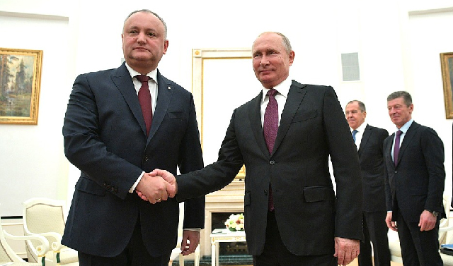 Встреча президента РФ Владимира Путина с президентом Молдовы Игорем Додоном состоится 30 января