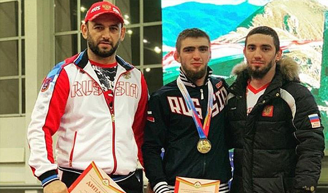 Борец «Ахмата» завоевал золото на Всероссийском турнире по вольной борьбе