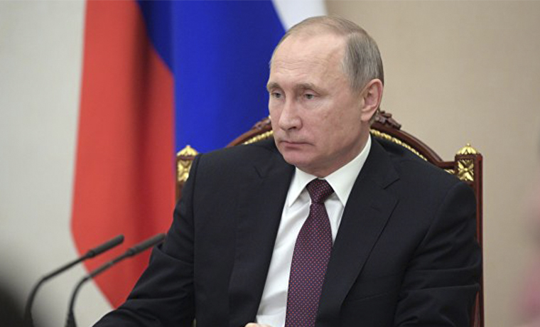 Владимир Путин подписал указ о флаге и геральдическом знаке Росгвардии