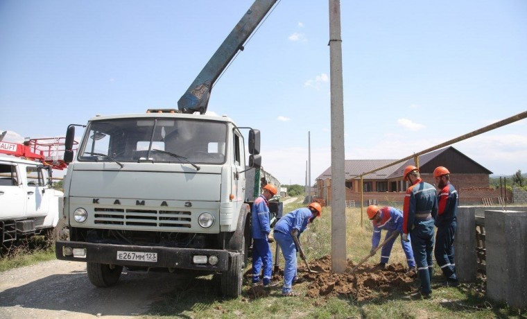 АО «Чеченэнерго»  строит новую ЛЭП в предгорном селе ЧР