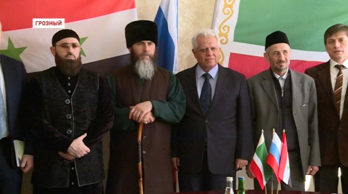 Делегация из Сирийской Республики  встретилась  с богословами  Чеченской Республики