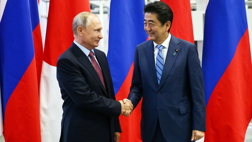 В Москве пройдет встреча Владимира Путина и премьер-министра Японии Синдзо Абэ