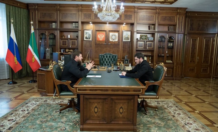 Рамзан Кадыров обсудил вопросы развития Грозного с новым мэром