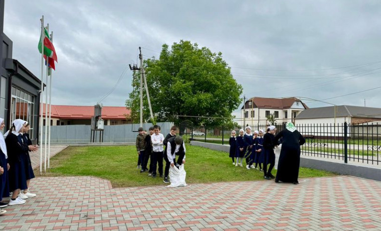 В селе Янди состоялись «Весёлые старты» по программе нацпроекта «Молодёжь и дети»