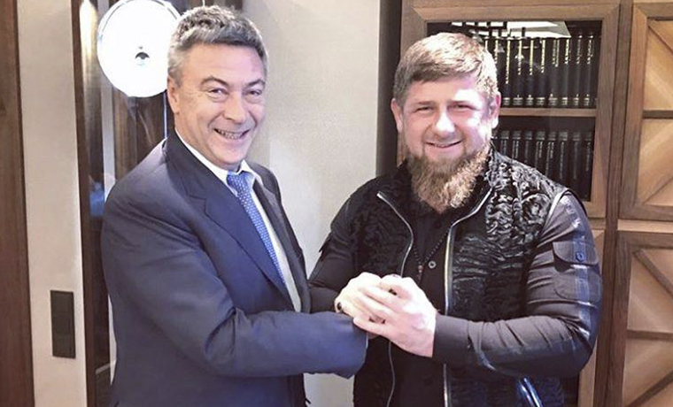 Рамзан Кадыров встретился с председателем правления "Газпромбанка"