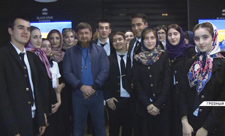 Рамзан Кадыров встретился с преподавателями и студентами Северо-Кавказского института