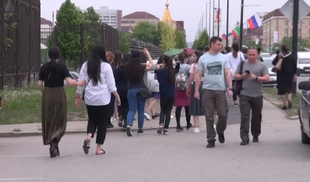 Чечню посетила очередная группа туристов