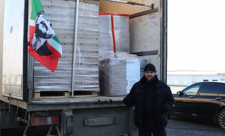 Около 50 тонн продуктов направил РОФ им. А.-Х. Кадырова бойцам из ЧР