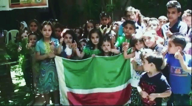 Фонд Кадырова организовал праздник для сирийских детей