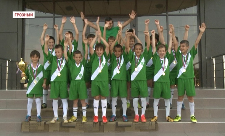 Детская футбольная команда «Терек» заняла первое место во Всероссийском турнире «Малая Земля» 