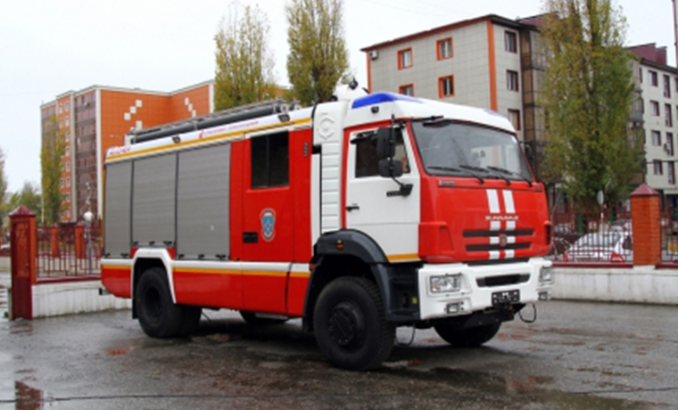 Парк пожарной охраны Чечни пополнился новым автомобилем
