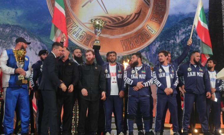 В Грозном состоялось официальное закрытие XII фестиваля культуры и спорта народов Юга России