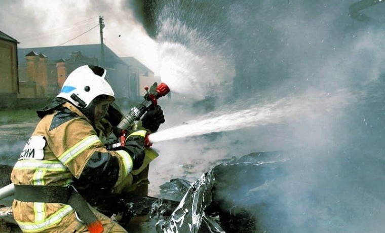 В Чеченской Республике определили лучшего пожарного