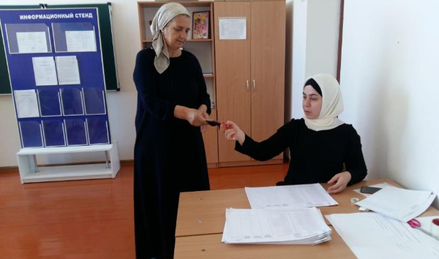В Чеченской Республике проходит досрочное голосование на муниципальных выборах
