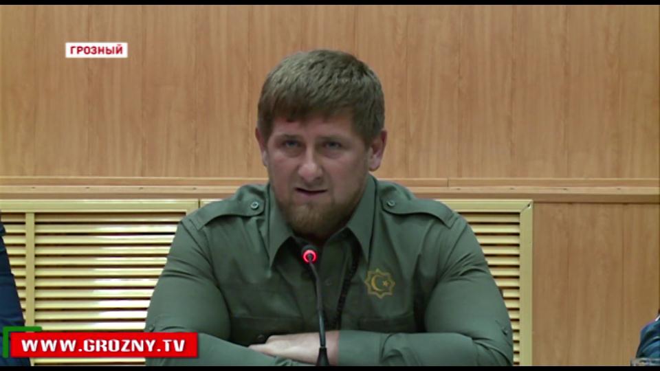 Р. Кадыров провел совещание в МВД ЧР