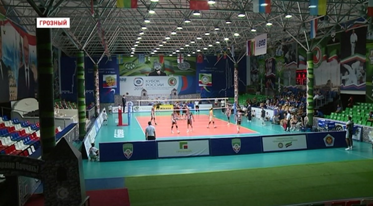 Чеченский волейбольный клуб «Грозный» одержал победу над краснодарским «Динамо» 