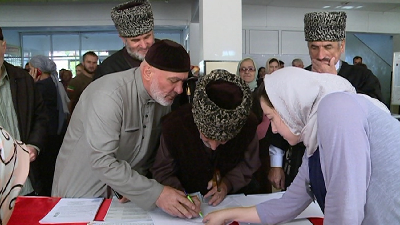 Высокой явкой отмечены выборы  в  горном Шатойском районе