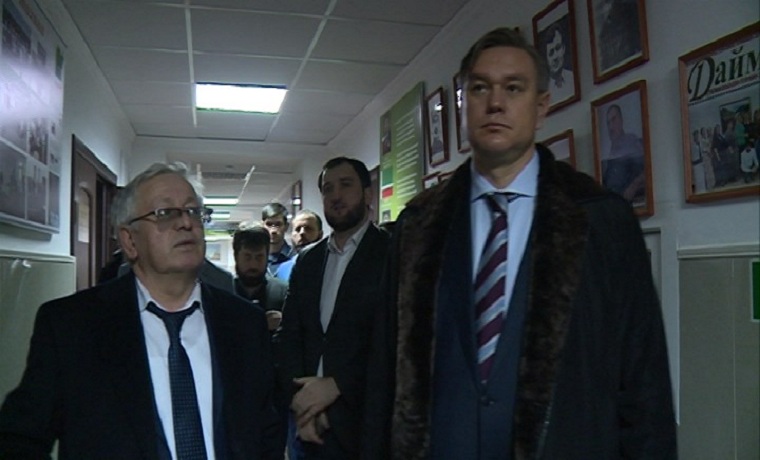 Чечню посетил заместитель генерального директора ТАСС Андрей Соколов