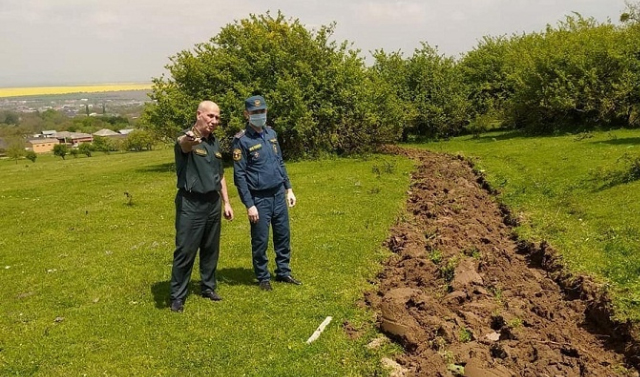 МЧС в Чеченской Республике обследуют граничащие с лесными массивами территории