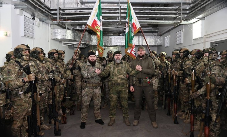 Начальник Управления Росгвардии по ЧР посетил чеченские силовые подразделения в зоне СВО