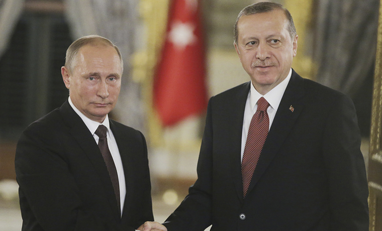 Путин обсудит с Эрдоганом мегапроекты в экономике и ситуацию в Сирии