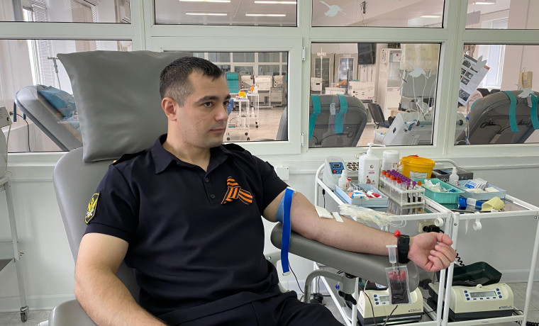 Чеченские судебные приставы присоединились к Всероссийской акции «Код донора. Защитники Отечества»