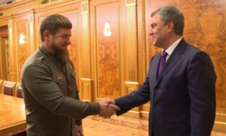 Рамзан Кадыров поздравил с днем рождения Вячеслава Володина