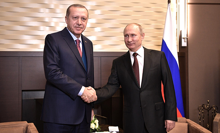 В Сочи состоялась встреча Владимира Путина и Реджепа Эрдогана