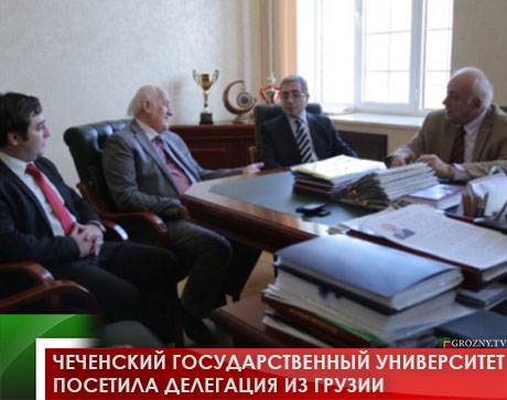 Чеченский государственный университет посетила делегация из Грузии