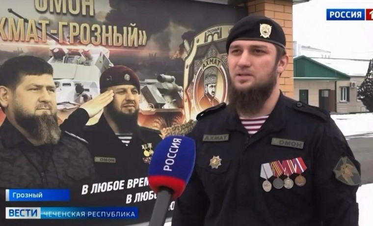 Прапорщик полиции Айдамир Маркаев о службе в ОМОН «АХМАТ-Грозный» и участии в спецоперации