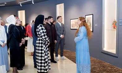 В Грозном открылись выставки "Незримое искусство"