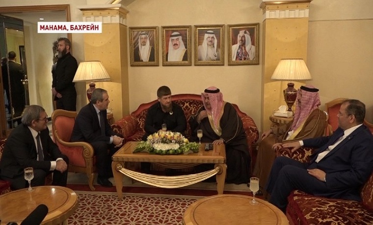 Рамзан Кадыров прибыл с визитом в столицу Бахрейна - Манаму 