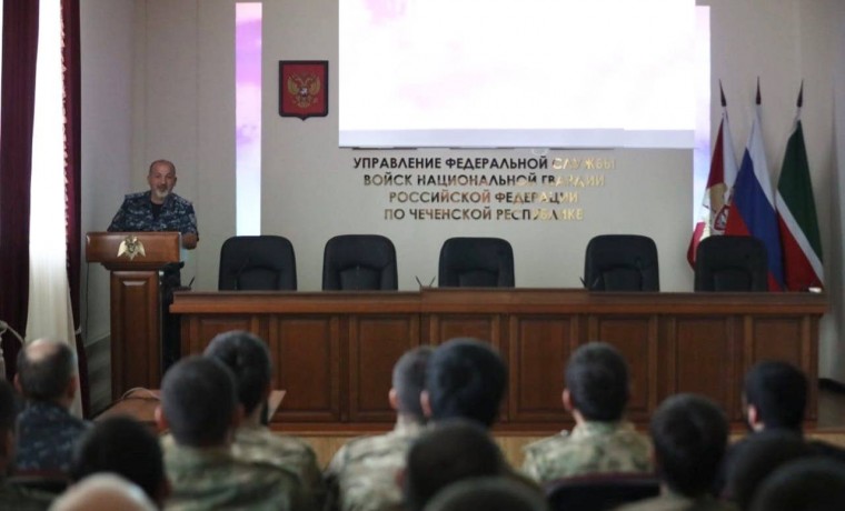 В Управлении Росгвардии по ЧР прошла историческая лекция, посвященная Дню воинской славы России