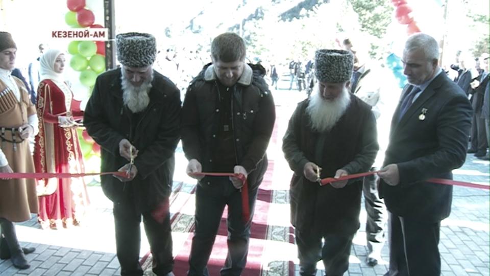 Р.Кадыров принял участие в открытии спортивно-туристического комплекса &quot;Кезеной-Ам&quot;