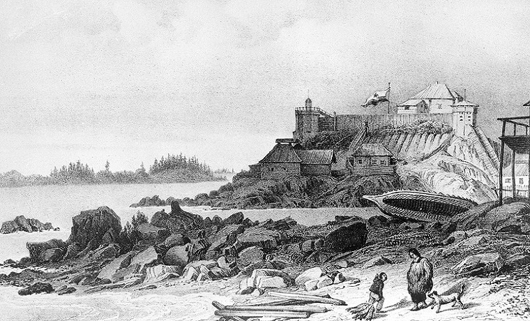 18 октября 1867 году  в Ново Архангельске состоялась торжественная церемония передачи Аляски США 