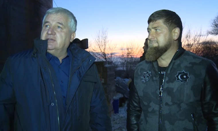 Рамзан Кадыров проинспектировал  строительство  водозабора в селении Бачи-Юрт