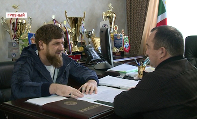 Рамзан Кадыров встретился Хасмагомедом Хизриевым 