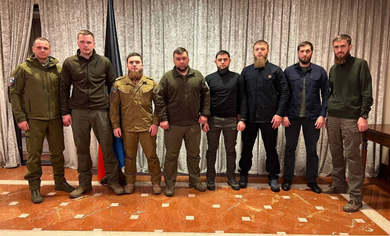 Делегация пресс-тура «Za правду» встретилась с Денисом Пушилиным