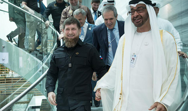 Рамзан Кадыров посетил Международную оборонную выставку IDEX-2019 в ОАЭ