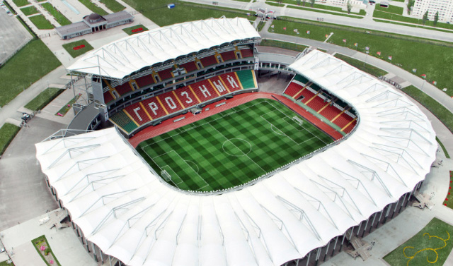 Стадион «Ахмат-Арена» получил лицензию УЕФА