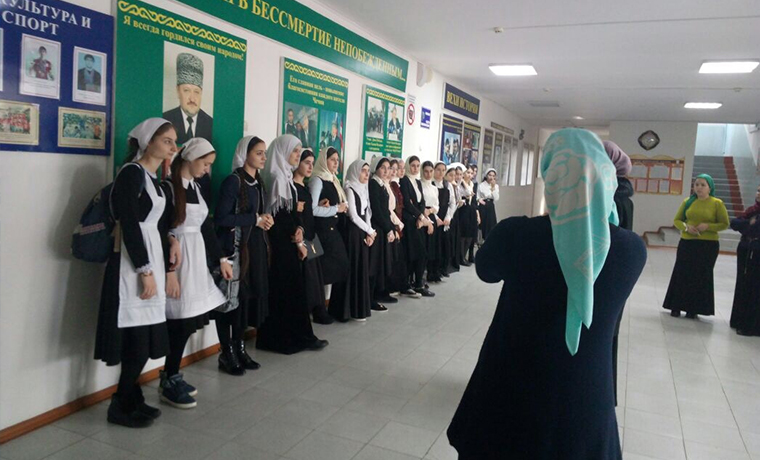 Завершился районный этап предметной олимпиады среди обучающихся выпускных классов школ Чечни